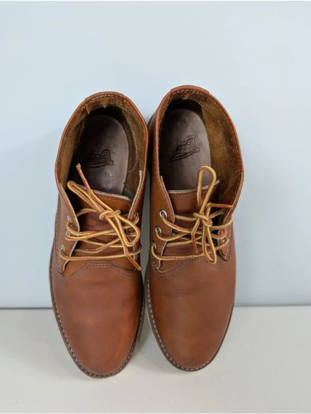 Red Wing brown leather chukka boots men's size 10